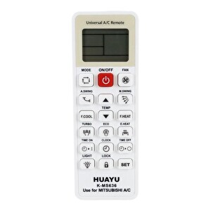 Electroon Mitsubishi K-MS636 Uyumlu Universal Akıllı Klima Kumandası