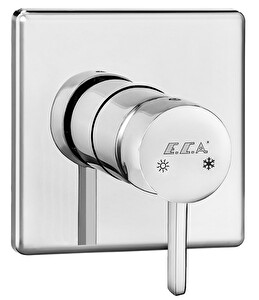 Resim ECA Purity Ankastre Duş Bataryası Sıva Üstü 102167102H-K 