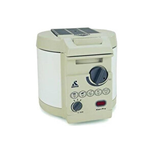 Aksu T11 Ken Fry 1600 W Beyaz Yağlı Fritöz