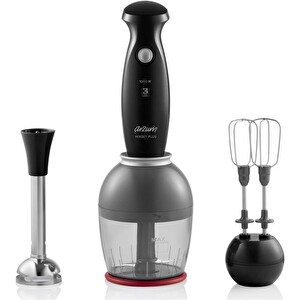 Arzum AR1002 Mixset Plus 550 W Siyah Blender Seti