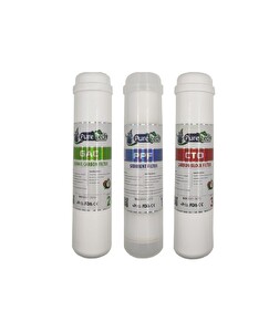 Puretech Yakut ve Optima Arıtma Cihazı 3'lü Filtre Seti