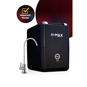 H-MAX 8 Litre 15 Aşama Mineralli 75 GPD Su Arıtma Cihazı HMAXS3512