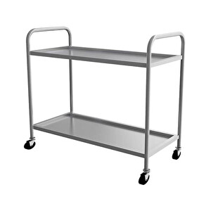 Empero EMP.2.SV.02 Krom Servis Arabası - 2 Katlı - 55x86x90 CM