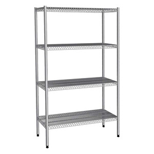 Empero EMP.T.2.36107-18-4 Tel Raf-4 Katlı - Inox 201-107x36x180 CM