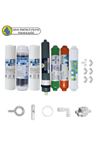 Pemax Water Solutions Purefer Açık Kasa Çif Sedimentli Sertifikalı 7'li Platinium Mebran Mineral-Alkali