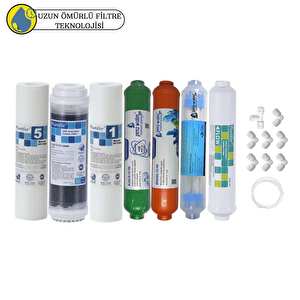 Pemax Water Solutions Purefer Açık Kasa Çif Sedimentli Sertifikalı 7'li Mebransız Mineral -Alkali-Detox