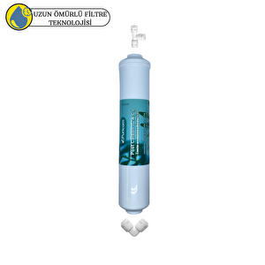 Pemax Water Solutions Puricom tüm Su Arıtma Cihazlarına Sertifikalı post Karbon Tatlandırıcı Filtre