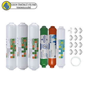 Pemax Water Solutions Purefer Kapalı Kasa Su Arıtma Cihazlarına Sertifikalı 6'lı Mebransız Mineral -Alkalili