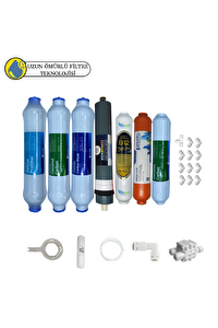 Pemax Water Solutions Fluxtek Kapalı Kasa Su Arıtma CihazlarınaSertifikalı 7'li Pera Water Mineral Platinium Mebran
