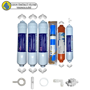 Pemax Water Solutions Swun chyan Kapalı Kasa Su Arıtma Cihazları Sertifikalı 6'lı Vontron Helixfil YüksekTDS Mebran Mineral