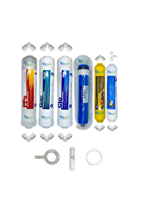 Pemax Water Solutions Kapalı Kasa Su Arıtma Cihazlarına STDMAX 6'lı ReVerse Osmosis Mebran Mineral-Tatlandırıcı