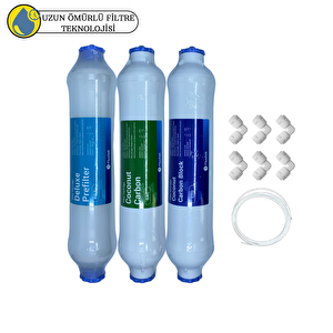 Pemax Water Solutions Fluxtek Kapalı Kasa Su Arıtma Cihazlarına Uluslar arası Sertifikalı 3'lü ön Filtre