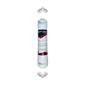 Pemax Water Solutions Kapalı Kasa Su Arıtma Cihazlarına 1. Aaşama 5 micron Ecomax Sediment Filtre