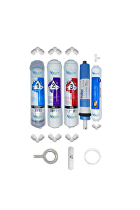 Pemax Water Solutions Kapalı Kasa Su Arıtma Cihazlarına Uygun STD 5'li Pallas Mebran Mineralli Tatlandırıcı Set