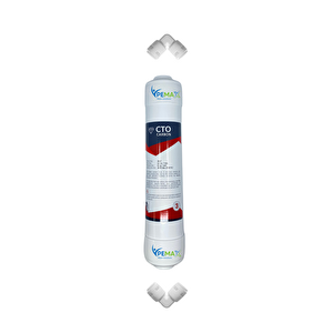 Pemax Water Solutions Kapalı Kasa Su Arıtma Cihazlarına 3. Aaşama Ecomax cto Filtre