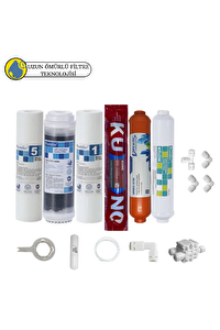 Pemax Water Solutions Purefer Açık Kasa Çif Sedimentli Sertifikalı 6'lı Orijinal Lg Kuno Mebran Mineralli