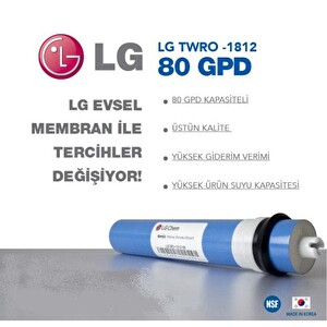 Sulook LG Membran Su Arıtma Filtresi