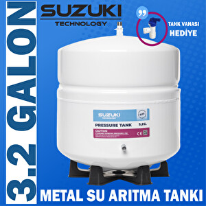 Sulook Tüm Su Arıtma Cihazlarına Uyumlu 12 Litre 3.2 Galon Metal Tank