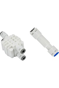 Sulook Su Arıtma Cihazı Shutoff Valve 4 Yollu Vana + Atık Kısıcı Flowlimit 300 Set