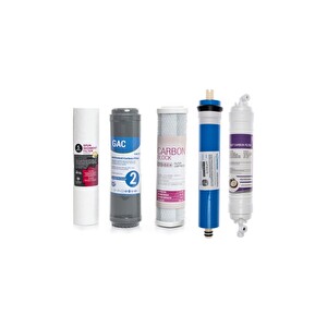 Sulook Açık Kasa Su Arıtma Cihazı Uyumlu 5'li Filtre Seti Vontron Membranlı