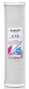 Sulook 10" Açık Kasa Su Arıtma Cihazı Blok Karbon (Cto) Filtre