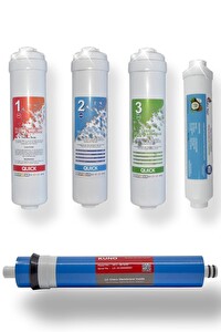 Sulook Aura Cebilon Silver Su Arıtma Cihazı Uyumlu 5Li Filtre Set