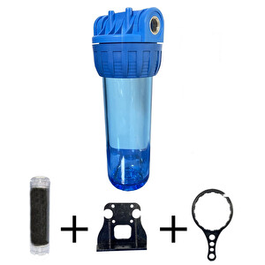Sulook Lotto Filters Daire Girişi Aktif Karbon 10" Klor Önleyici Sayaç Filtresi