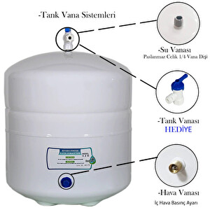 Sulook Tank 12Lt 3.2 Su Arıtma Cihazı Tankı Tüm Arıtma Cihazları Ile Uyumlu