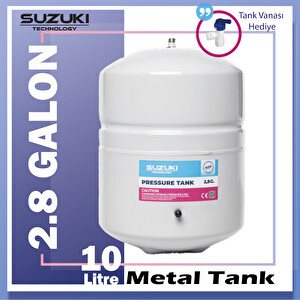 Sulook Tüm Su Arıtma Cihazlarına Uyumlu 2 8 Galon (10 Lt) Metal Tank