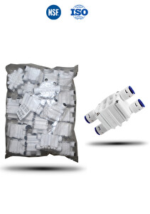 Sulook 20 Adet Toptan Su Arıtma Cihazı Shut Off Valfe 4 Yollu Quick Vana