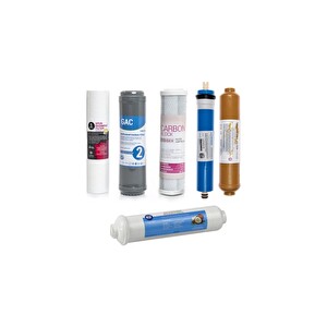 Sulook Açık Kasa Su Arıtma Cihazı 6'lı Filtre SetiVontron Membranlı Mineral Filtreli