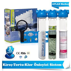 Sulook 10'' Üçlü Sulook Bina Girişi Arıtma ATLAS Marka