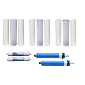 Sulook Lotto Filters Sulook Açık Kasa Su Arıtma Cihazları Için 13'lü Set Su Arıtma Filtresi