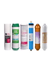 Sulook Su Arıtma Cihazı 6'lı Filtre SetiVontron Membranlı Gold Mineral Filtreli