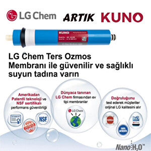 Sulook Membran Filtre LG Chem 80 Gpd