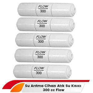 Lotto Filters 5'li Su Arıtma Cihazı Atık Su Kısıcı 300 cc Flow Jako Bağlantılı