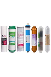 Sulook Vontron Membranlı 4lü Mineral Ve Gold Mineral Filtre Su Arıtma Cihazı Filtre Seti7li