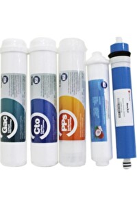 Sulook Inline Kapalı Kasa Arıtma Cihazlarına Uyumlu 5'li Filtre Takımı