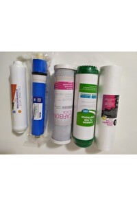 Sulook Açık Kasa Cihazlara Uyumlu Filtre Takımı 5'li Set Nsf BeLGeli Ürünler