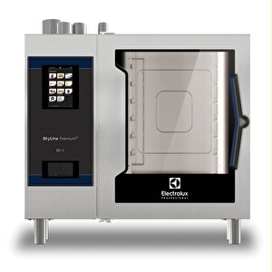 Electrolux Professional ECOG61T3G3L Skylıne Premiums Oven 6 GN 1/1 - Gas - 3-glass - Left Hınged Door 229799