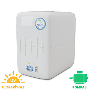 Spring Water Aquante 8PU 11 Aşamalı Pompalı Ultraviyole Su Arıtma Cihazı 8 L