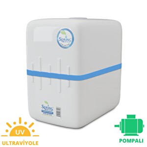 Spring Water Aquante 12PU 11 Aşamalı 12 Litre Pompalı Ultraviyole Su Arıtma Cihazı