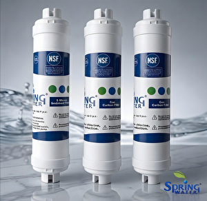 Spring Water 3'lü Inline 12" Su Arıtma Cihazı Ön Filtre Seti
