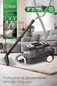 Kiwi KCC-4325W Pencere Temizleme Aparatlı Koltuk Halı Yıkama ve