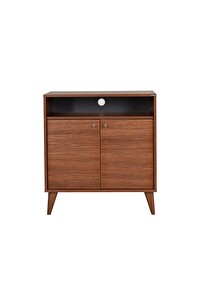 Adore Mobilya London Çok Amaçlı Dolap - Ceviz 73x79x42 CM (GxYxD