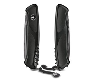 Resim Victorinox Ranger Grip 55 Onyx 0.9563.C31P Siyah İsviçre Çakısı 