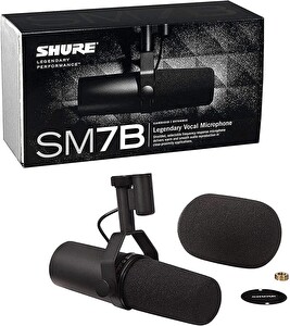 SHURE SM7B ＆ sE Electronics DM2 TNT Shure SM7B Vokal Dinamik Mikrofon Fiyatı ve Özellikleri - Teknosa