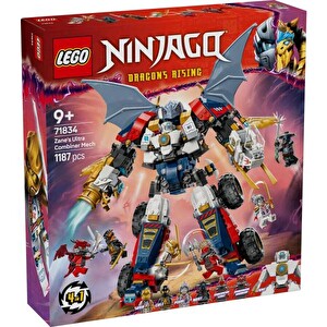 PROJECT7 イチェン Lego Nınjago® Zane'İn Ultra Kombo Mech'İ 4'Ü 1 Arada Oyuncak Yapım
