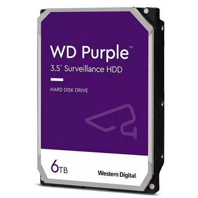 WD Purple WD64PURZ 6 TB 5400 Rpm 256 MB Sata 6 GB/s 3.5