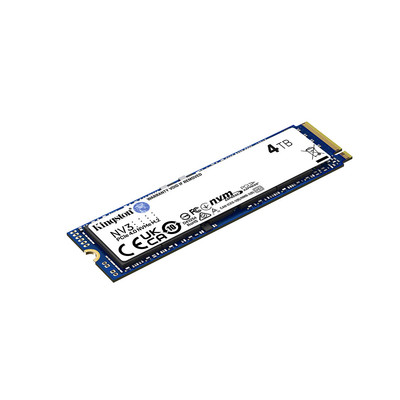 Kingston 4TB NV3 Okuma 6000MB Yazma 5000MB PCIe 4x4 NVMe SSD (SNV3S/4000G)